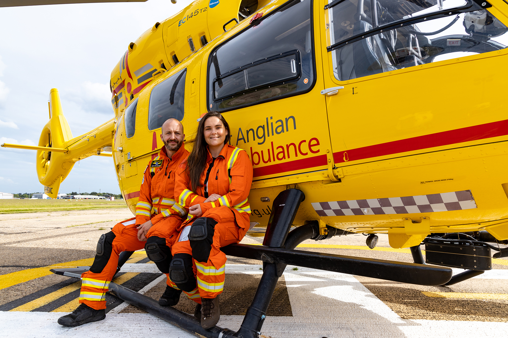 Critical Care Paramedics Luke and Page Chamberlain