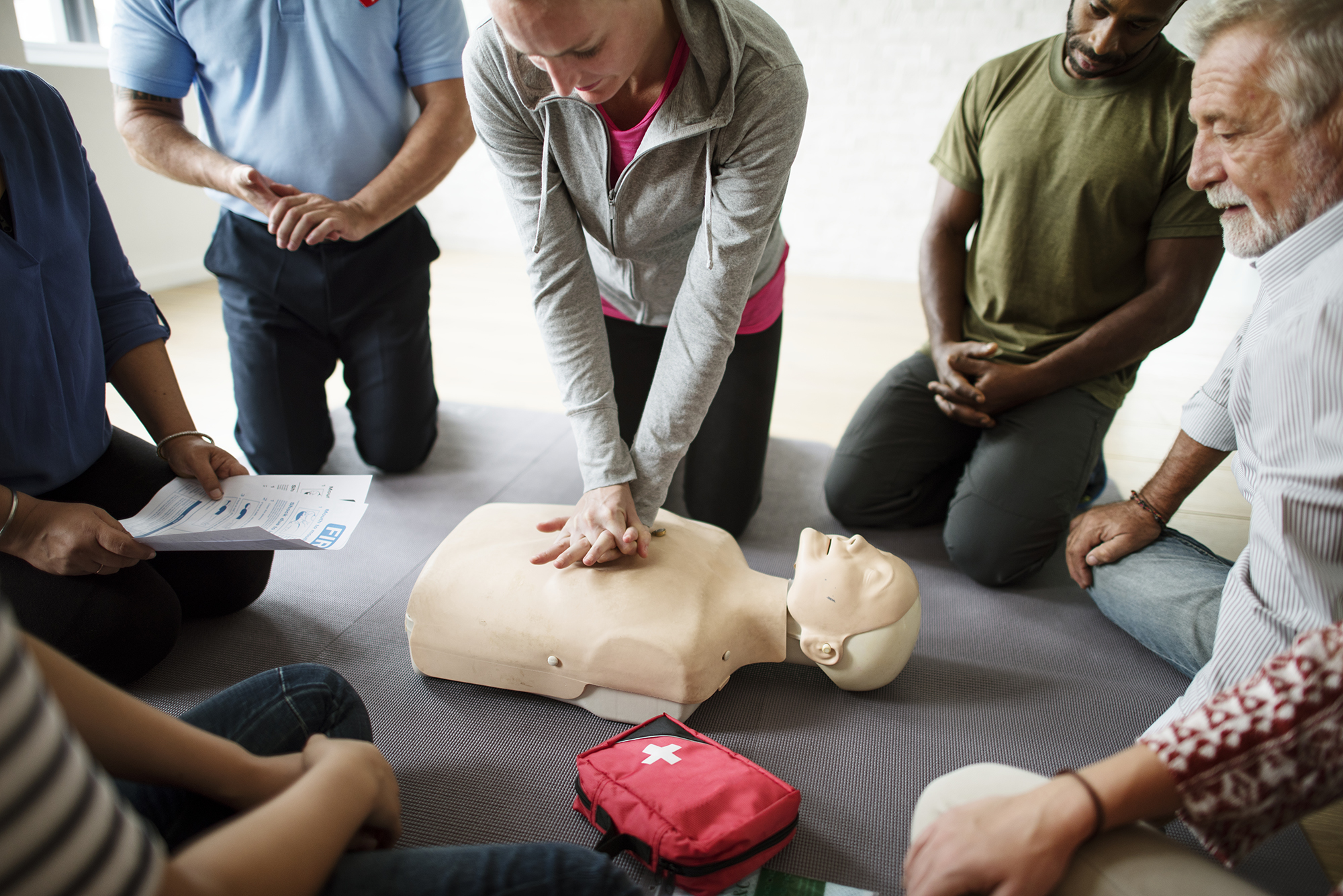 CPR in progress