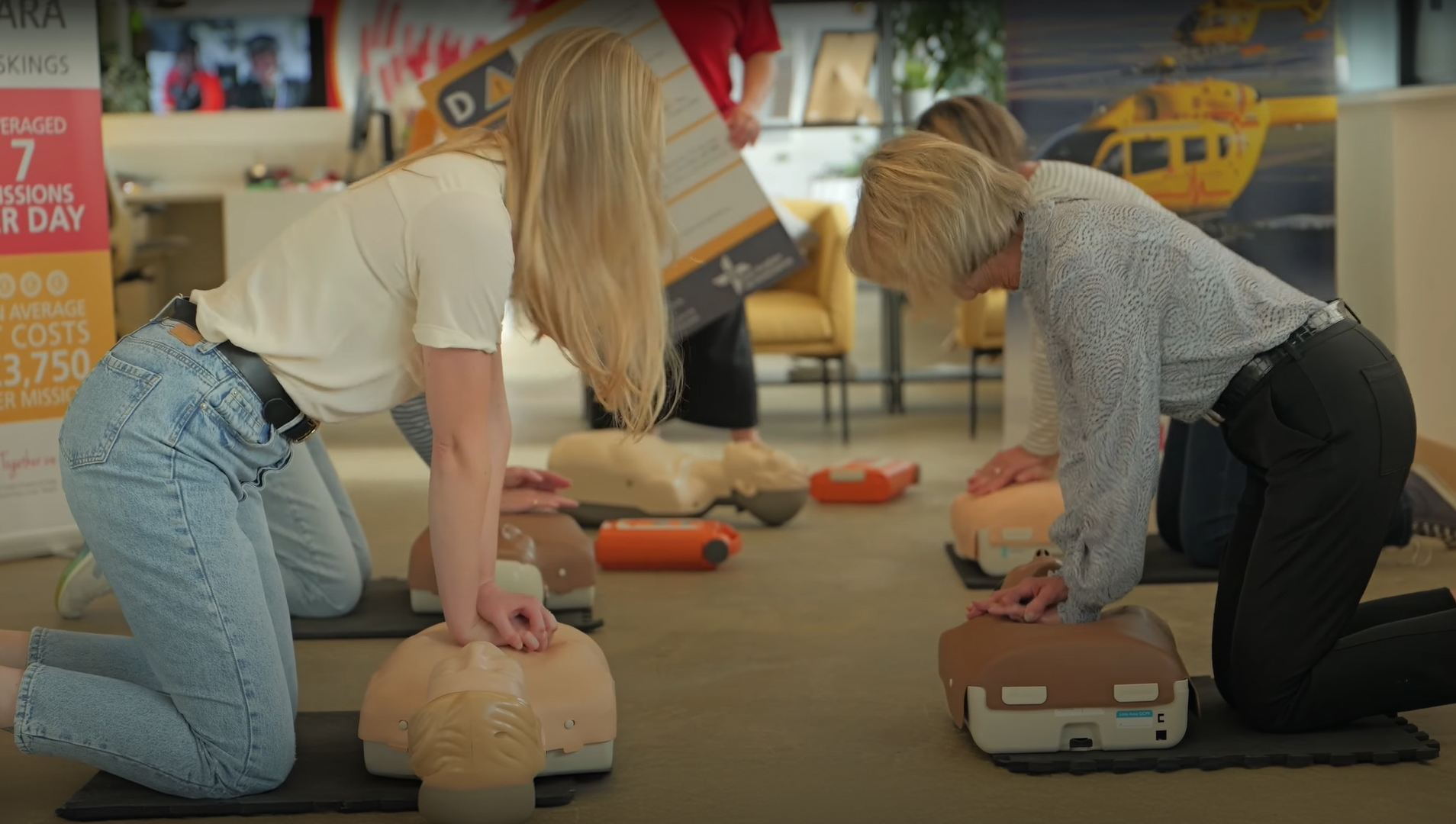 Community CPR training