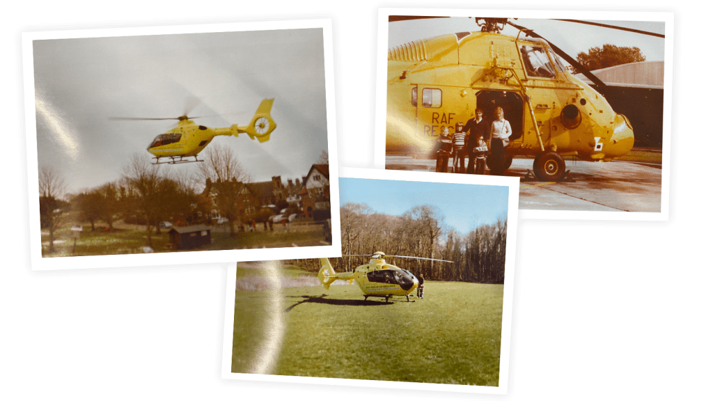 Bruce's collection of helicopter photos