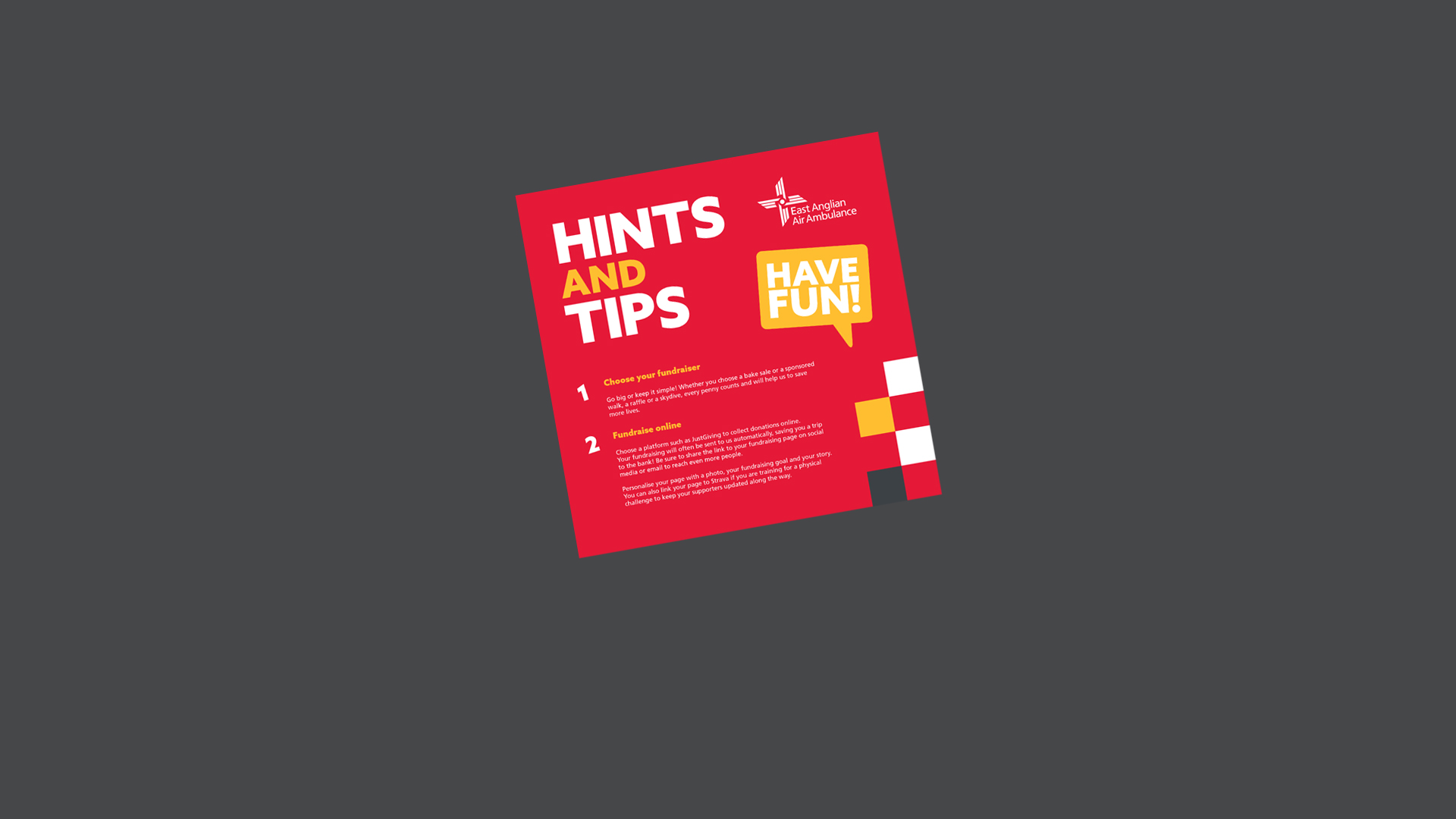 Fundraising hints & tips