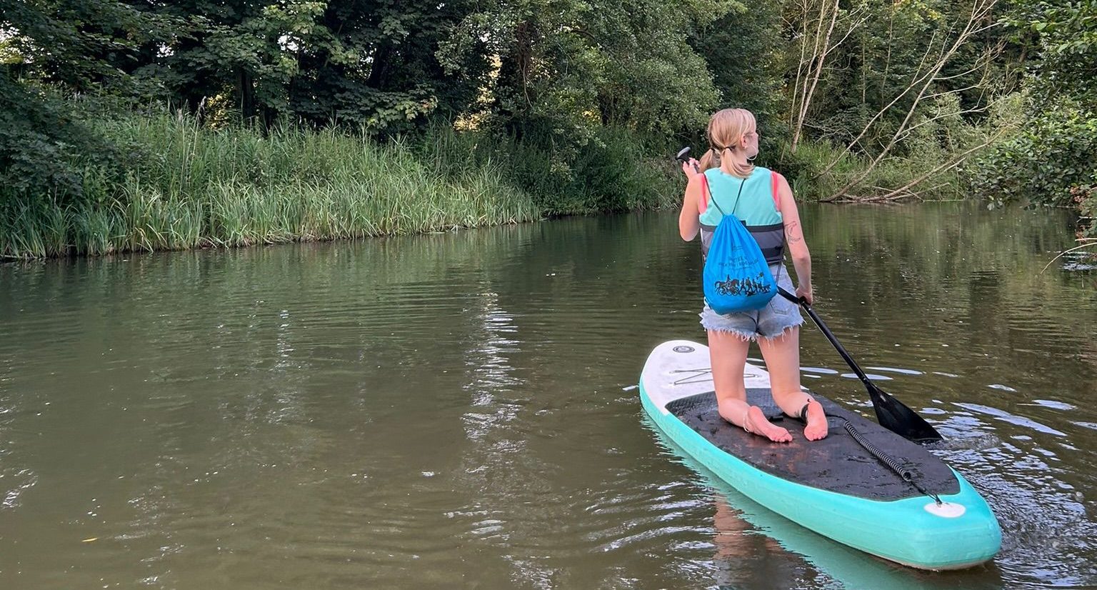 Paddleboarding for Together We Splash