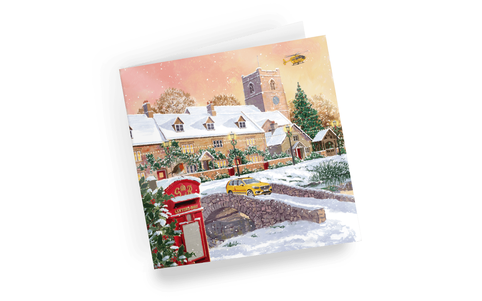 Snowy Bridge Christmas Cards