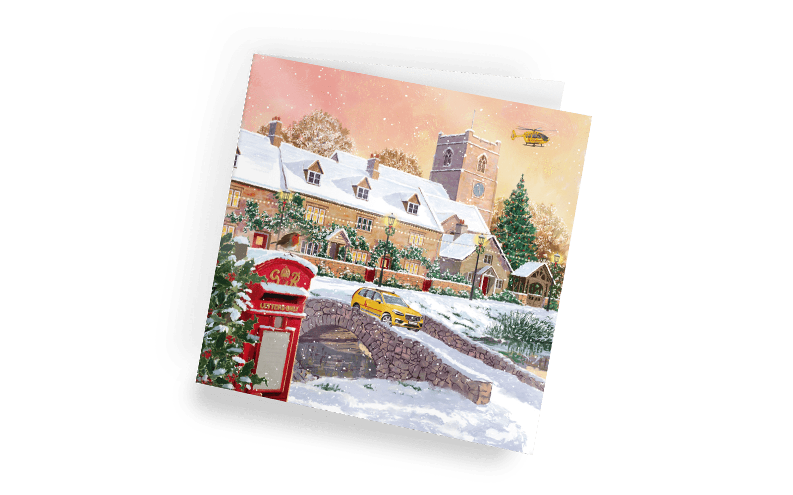 Snowy Bridge Christmas Cards