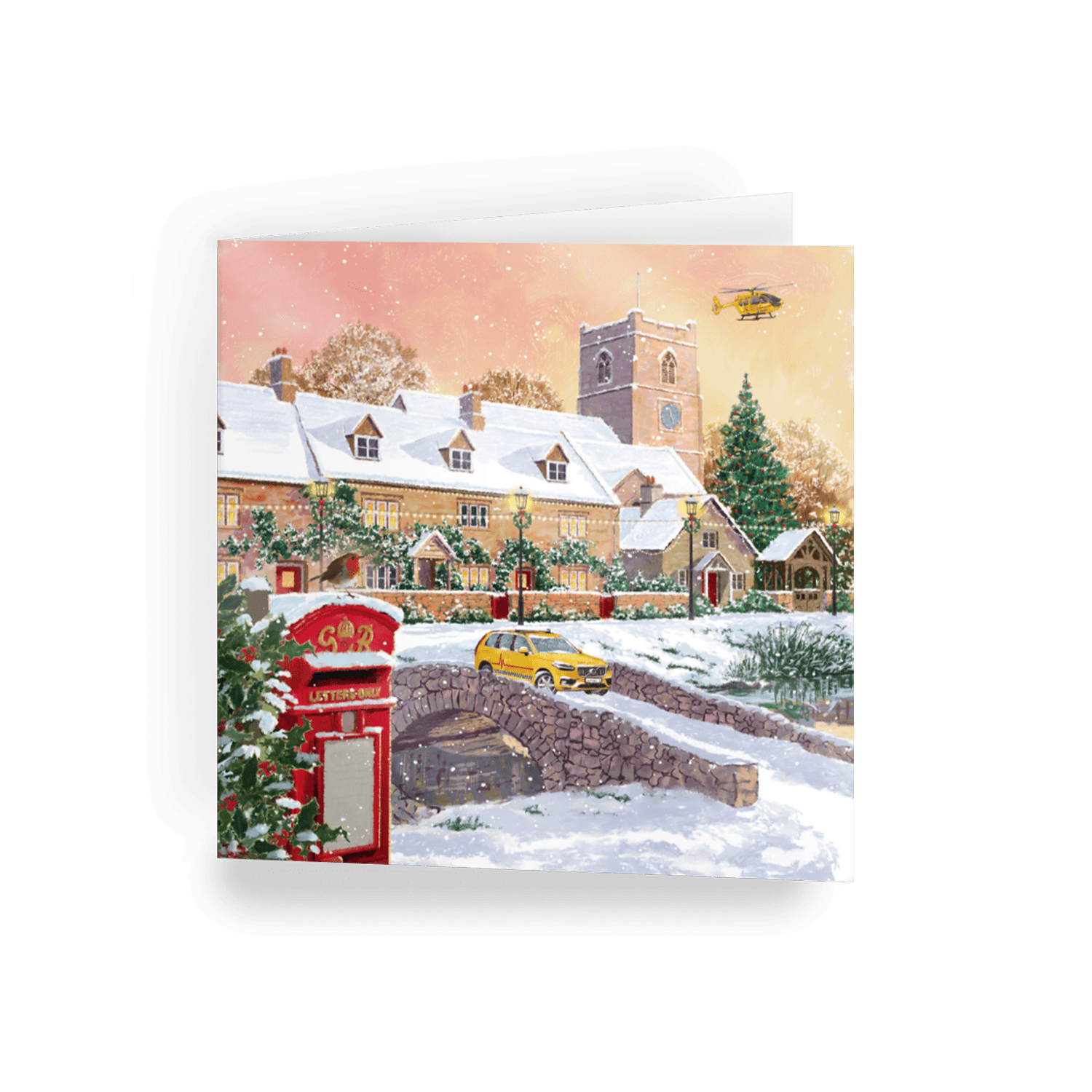 Snowy Bridge Christmas Cards