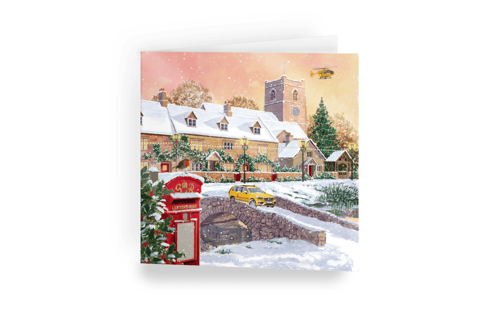 Snowy Bridge Christmas Cards