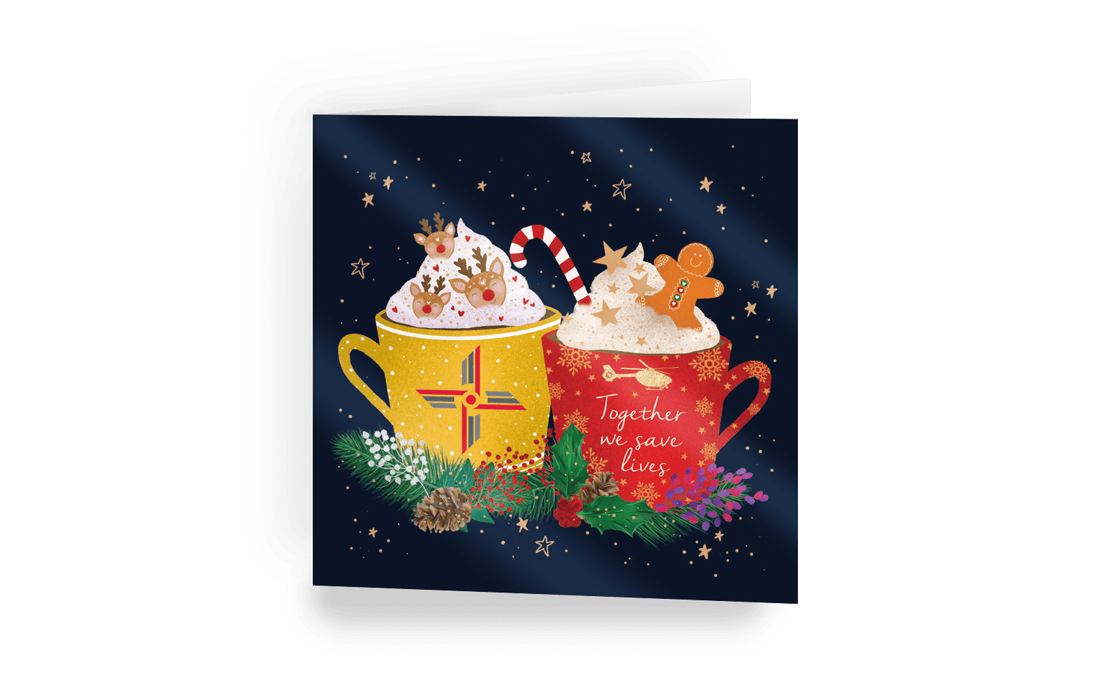 Winter warmer Christmas Card