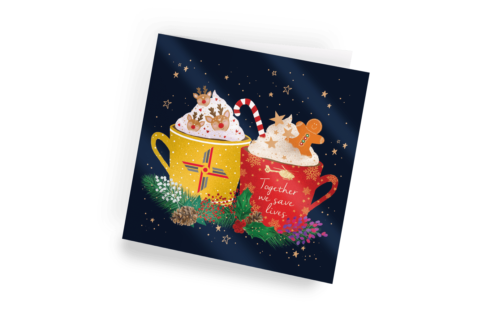 Winter warmer Christmas Card