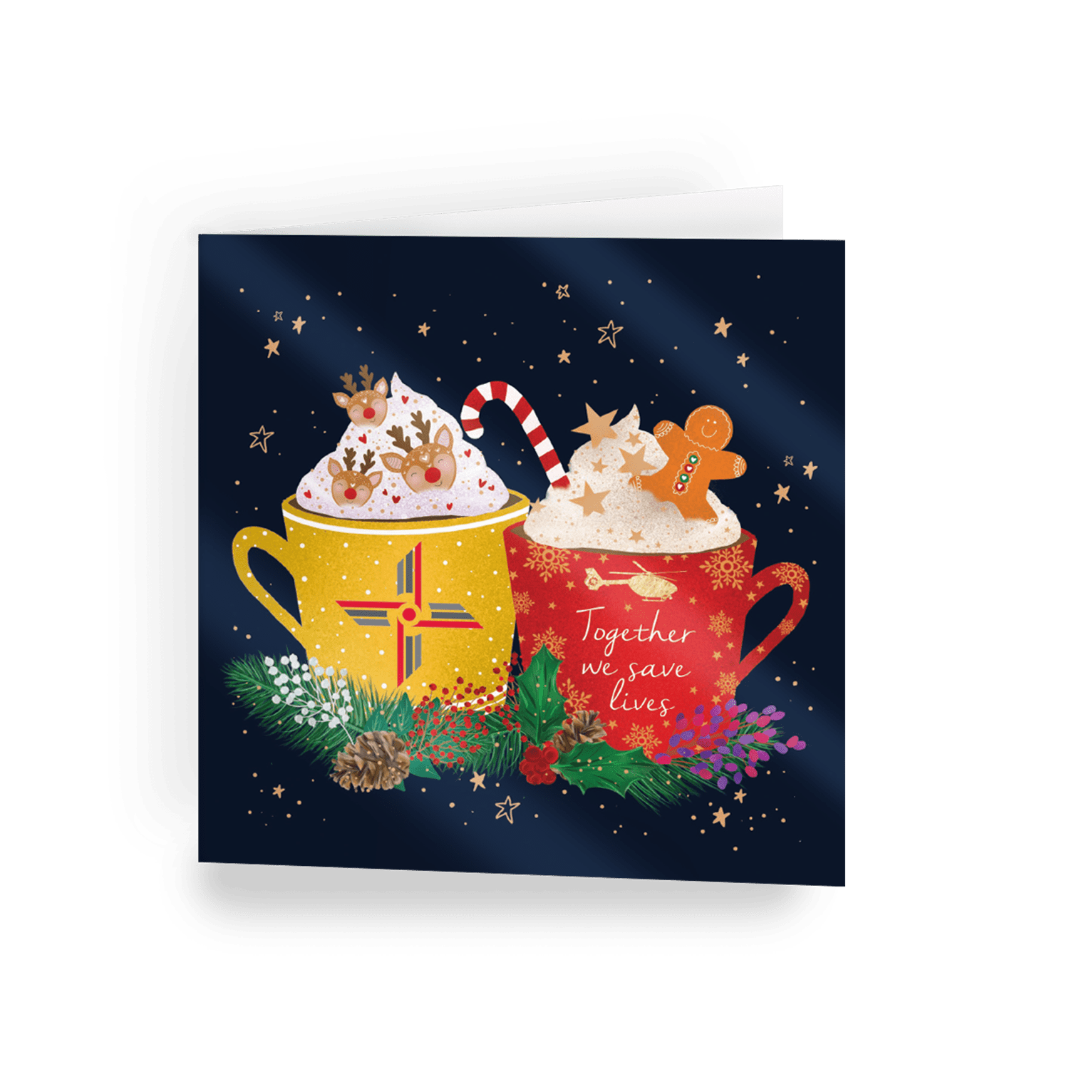 Winter warmer Christmas Card