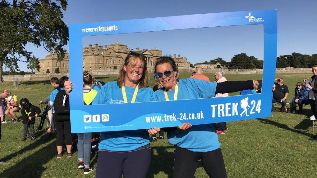 Trek 24 finishers at Holkham