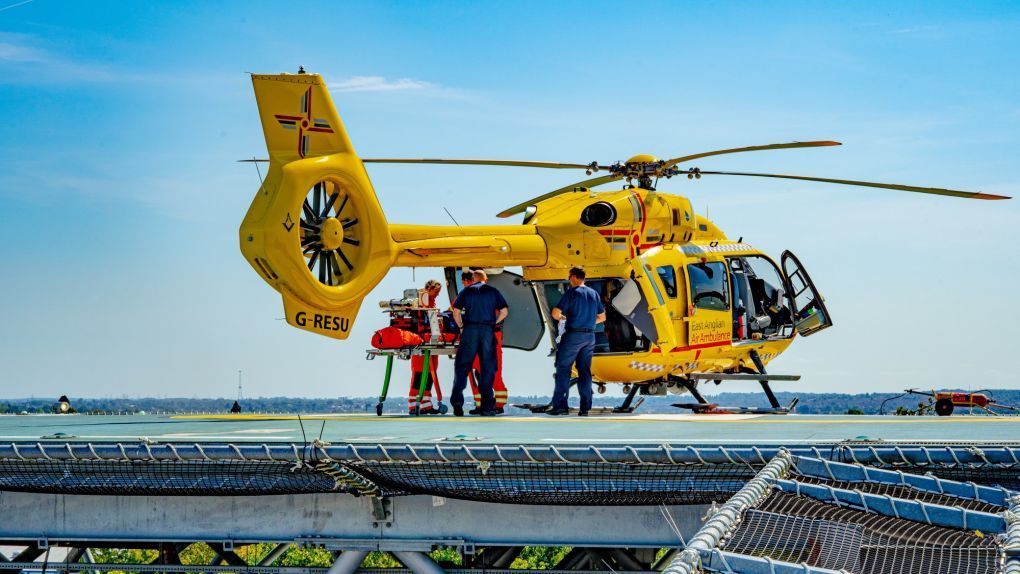 Crew on Helipad