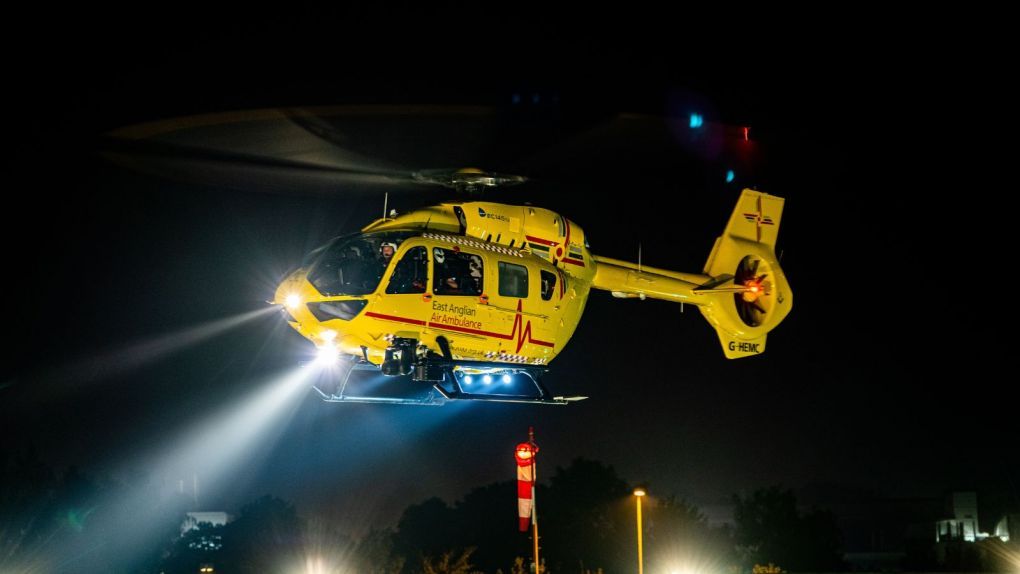 Landing at night