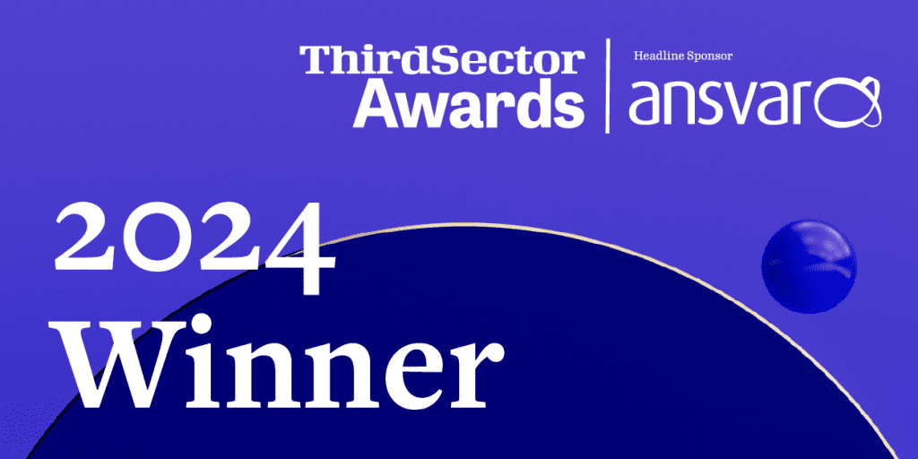 Third Sector Winner 2024 logo