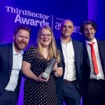 EAAA 'Missions' App wins a Third Sector Awards for 'Digital Innovation of the Year.'