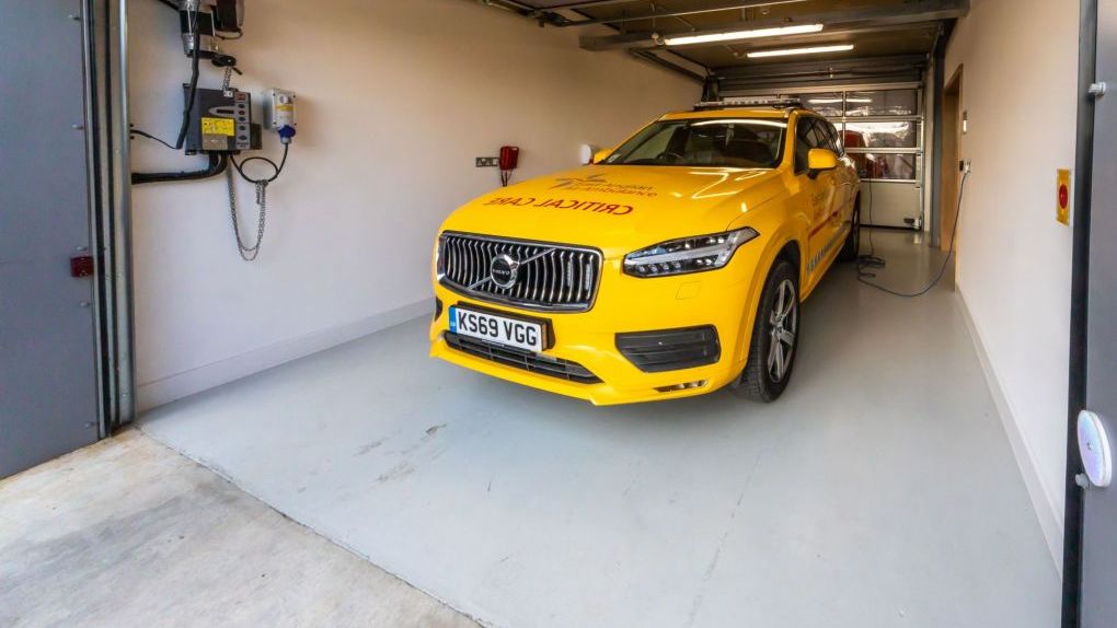 Critical care Car in carport