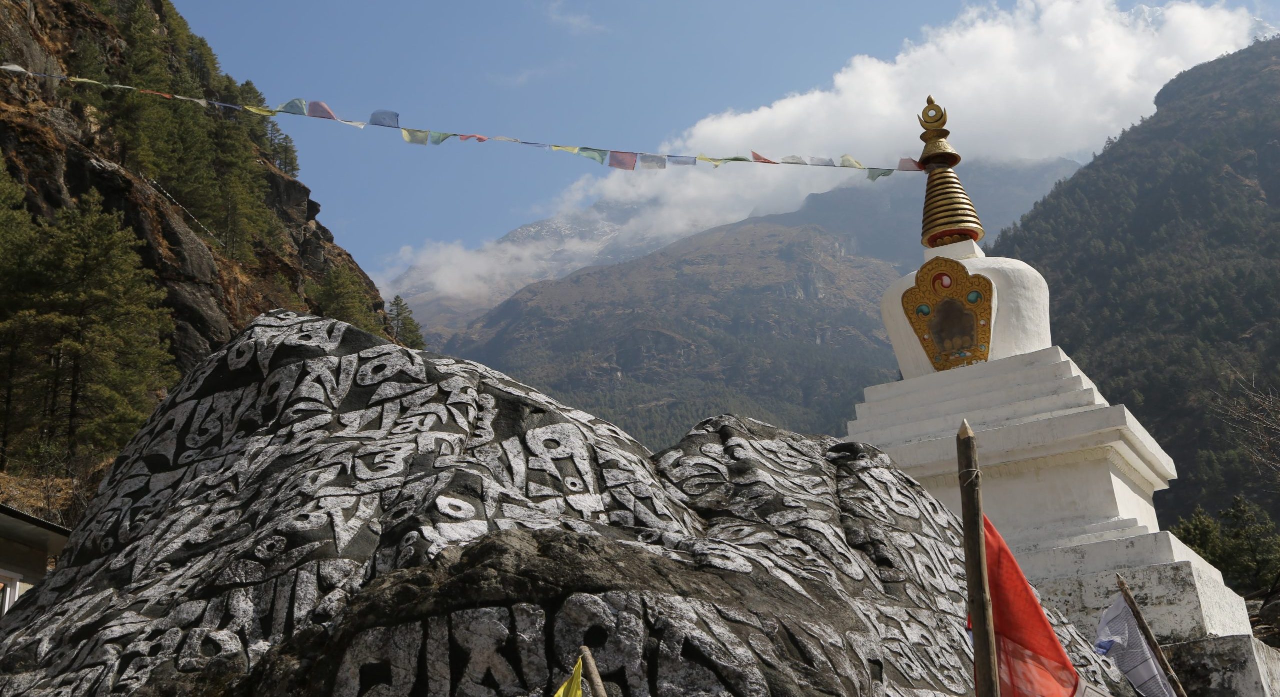 Monument on Everest