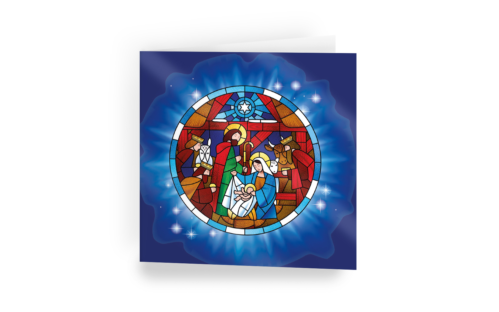 ‘Nativity Window’ Christmas cards