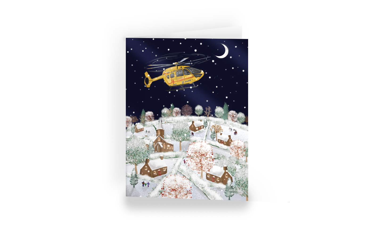 ‘Night Flight’ Christmas cards