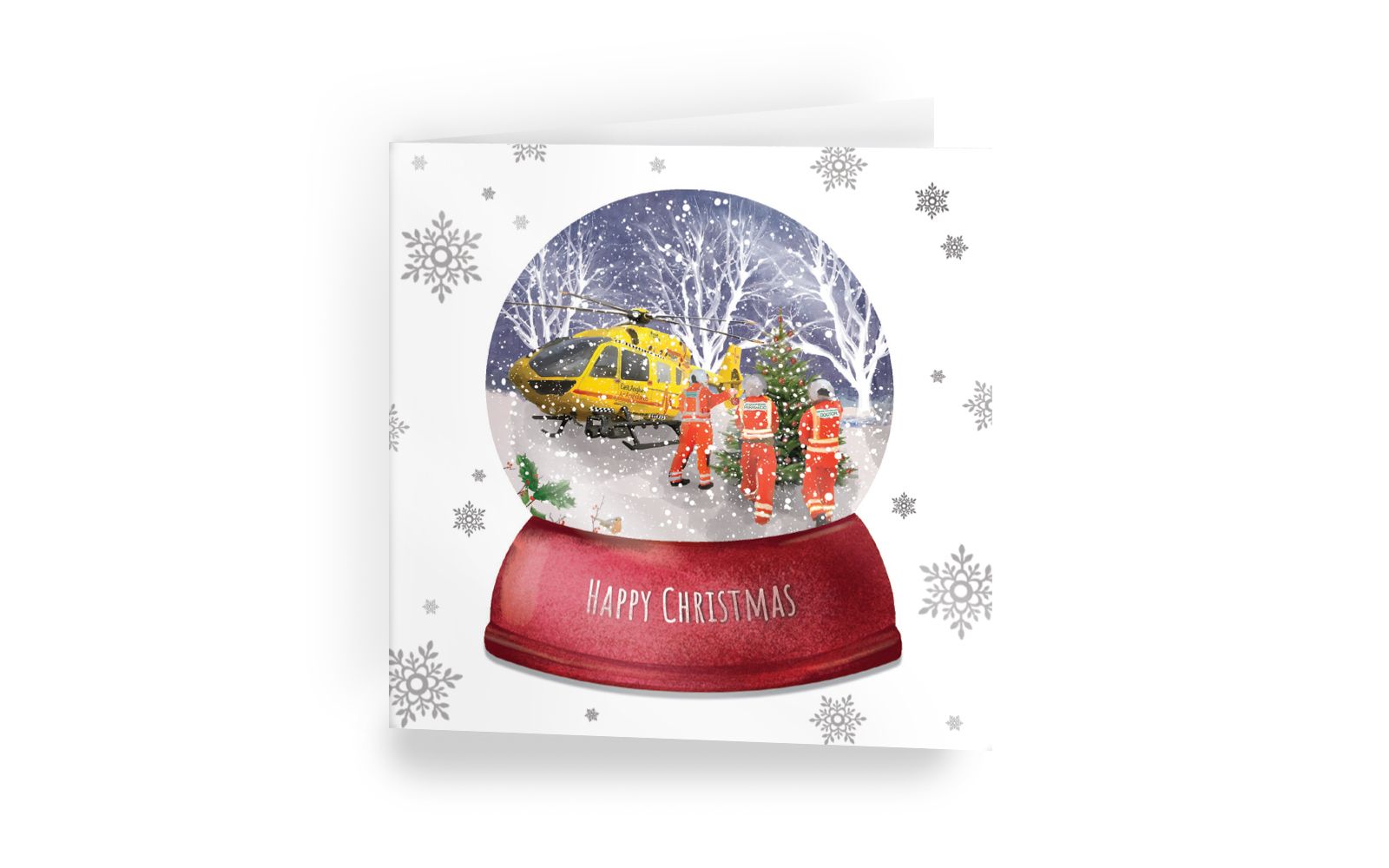 ‘Snow Globe’ Christmas cards